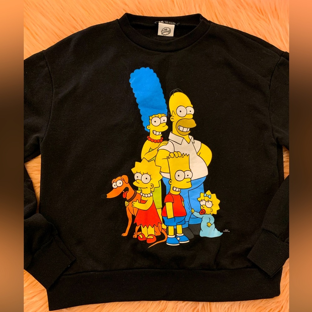 Zara “The Simpsons” collection sweatshirt